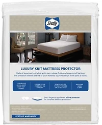 Sealy Luxury Knit Fitted Mattress Protectors