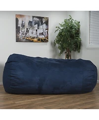8ft Microfiber Synthetic Suede Bean Bag
