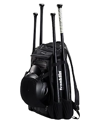Franklin Sports Mlb Traveler Elite Chrome Equipment Baseball Bag