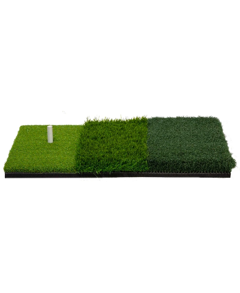 Franklin Sports Golf Practice Mat - All Terrain Tri - Surface Golf Mat