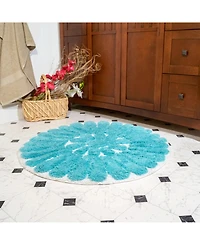 Chesapeake Bursting Flower 2-Pc. Bath Rug Set
