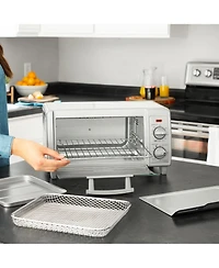 Black & Decker Crisp N' Bake Air Fry 4 Slice Toaster Oven TO1785SG