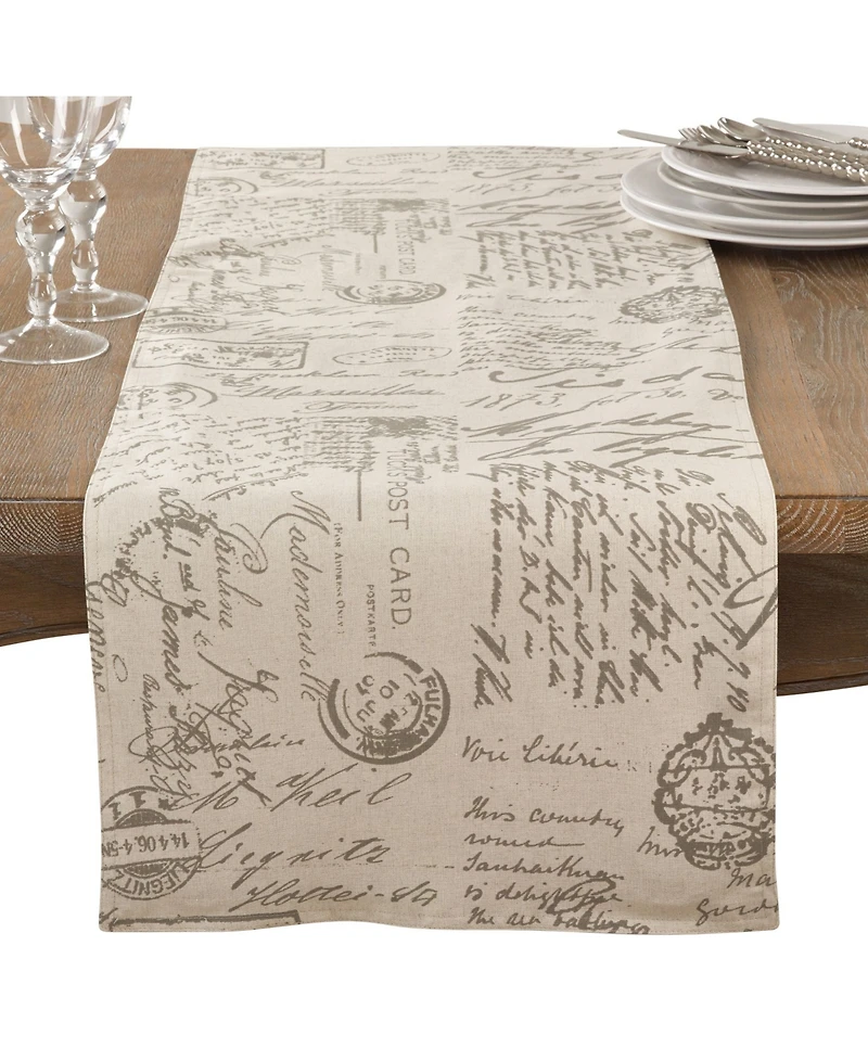 Saro Lifestyle Printed Runner