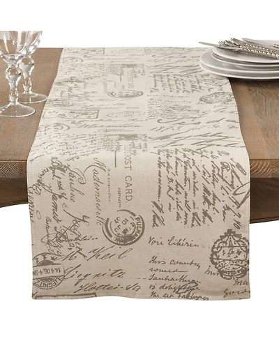 Saro Lifestyle Printed Runner