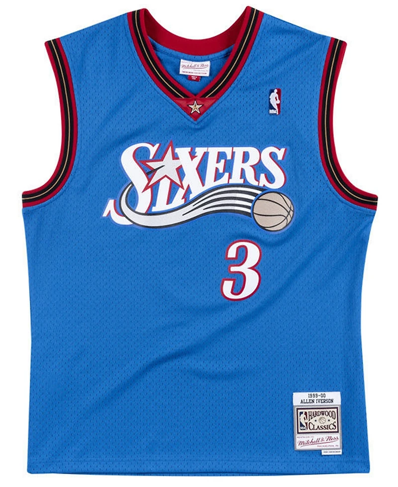 Mitchell & Ness Men's Allen Iverson Philadelphia 76ers Hardwood Classic Swingman Jersey