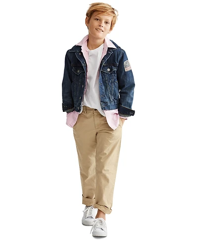 Polo Ralph Lauren Toddler and Little Boys Cotton Denim Trucker Jacket