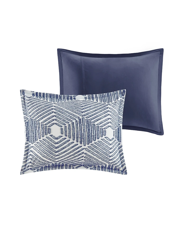 Ink+Ivy Ellipse Jacquard 3-Pc. Comforter Set, Full/Queen