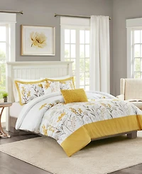 Closeout! Harbor House Meadow 5-Pc. Comforter Set, Full/Queen