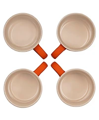 Le Creuset 14 oz. Stoneware Set of Four Coffee Mugs