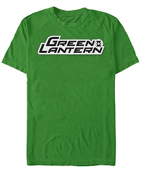 Fifth Sun Dc Men's Green Arrow Text Logo Short Sleeve T-Shirt