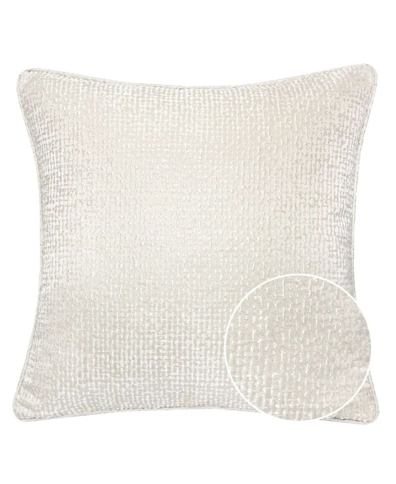 Homey Cozy Chloe Jacquard Plaid Decorative Pillow, 20" x 20"