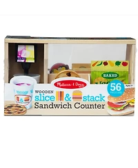 Melissa and Doug Slice Stack Sandwich Counter