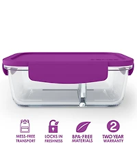 Bentgo Small Divided Glass Food Storage Container