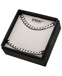 Inox Curb Chain 8" Bracelet and 22" Necklace Set