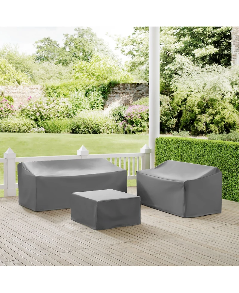 Crosley 3 Piece Sectional Cover Set
