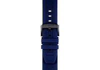 Tissot Men's Swiss Chronograph T-Sport T-Race Black Silicone Strap Watch 47.6mm