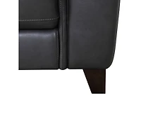 Brayna 88" Classic Leather Sofa, Created for Macy's