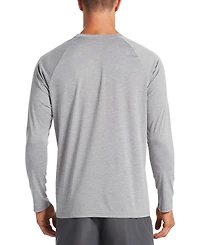 Nike Men's Heather Hydroguard Long Sleeve Swim T-Shirt