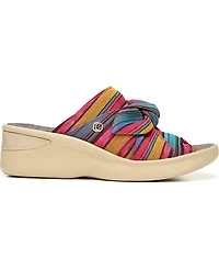 LifeStride Women's Smile Washable Slide Wedge Sandals