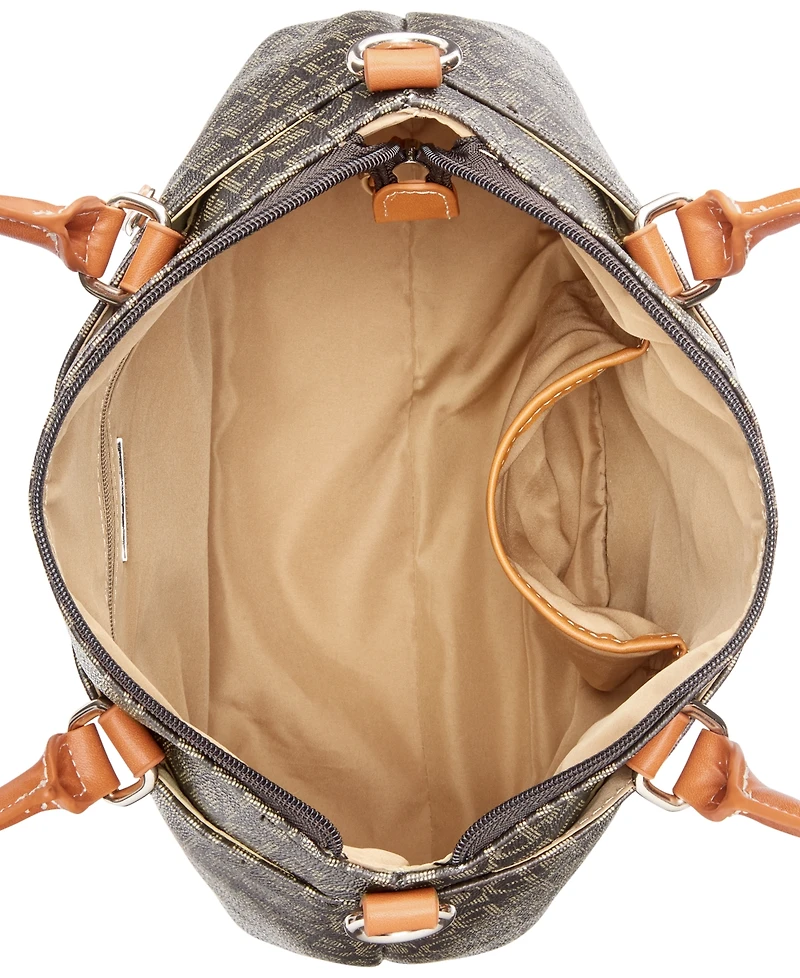 Giani Bernini Block Signature Mini Satchel, Exclusivey at Macy's