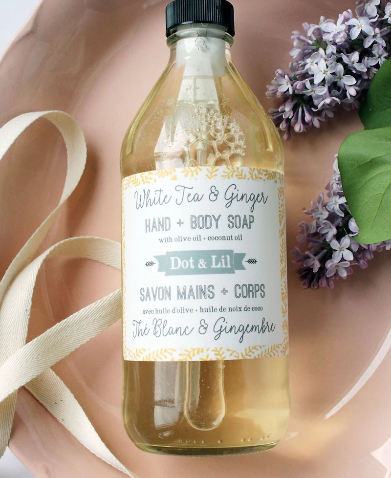 Dot & Lil White Tea Liquid Soap