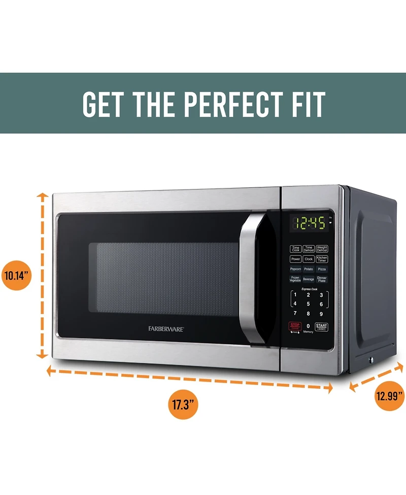 Farberware Classic 0.7 Cu. Ft. 700-Watt Microwave Oven