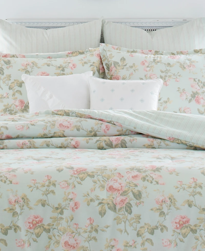 Laura Ashley Madelynn Reversible 7-Pc. Comforter Set