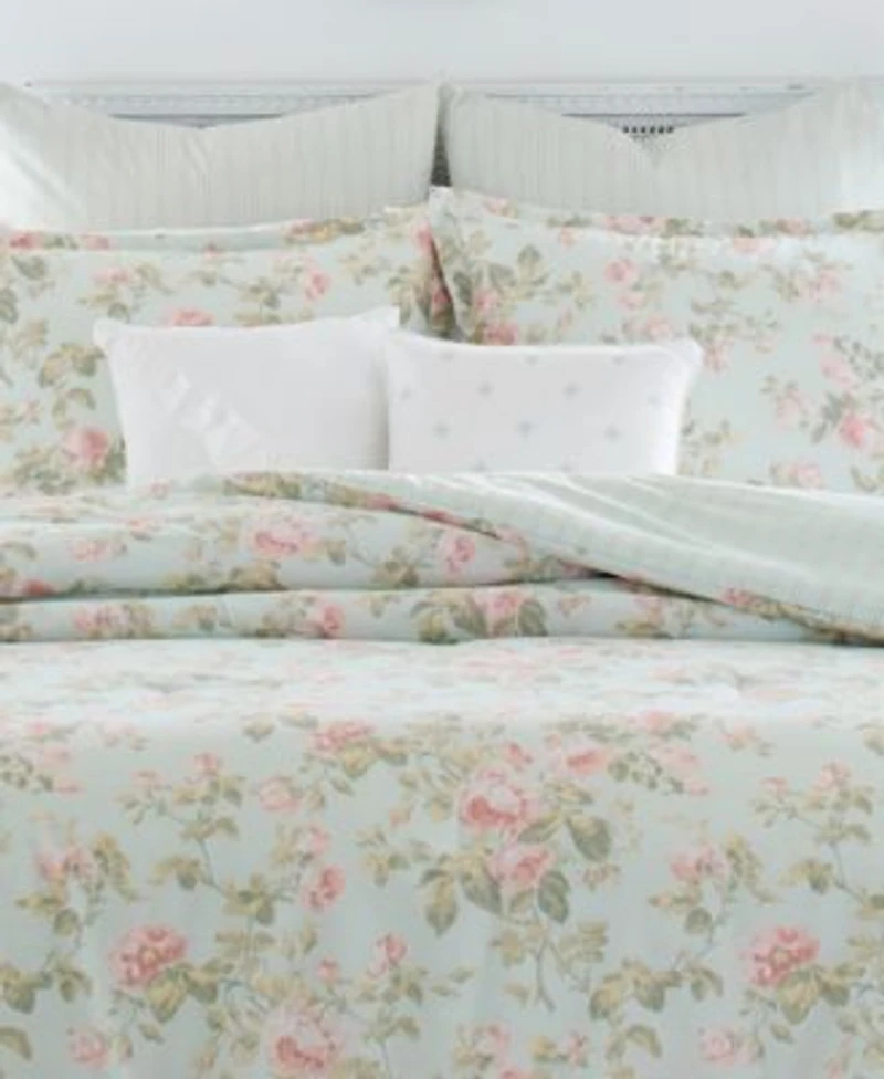 Laura Ashley Madelynn Reversible Comforter Sets