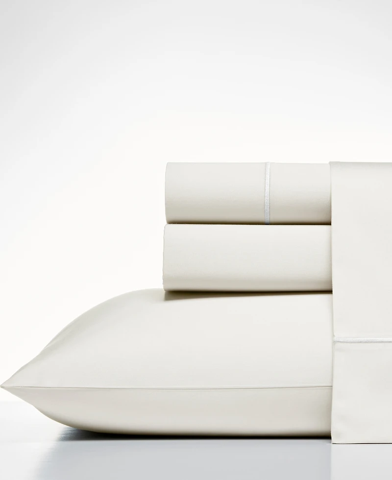 Nautica Regatta 400 Thread Count Cotton Sateen 4-Piece Sheet Set