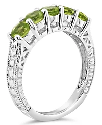 Garnet (1-1/2 ct. t.w.) Ring Sterling Silver (Also Available Peridot & White Topaz)