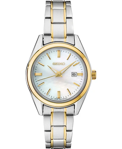 Seiko Women's Essentials Two-Tone Stainless Steel Bracelet Watch 29.8mm