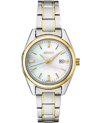 Seiko Women's Essentials Two-Tone Stainless Steel Bracelet Watch 29.8mm