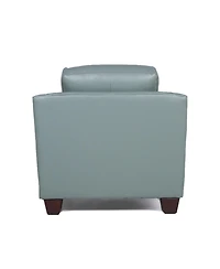 Jaira Tufted Leather Club Chair
