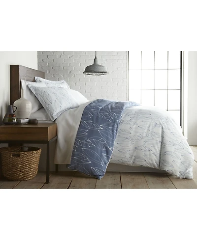 Southshore Fine Linens Modern Foliage Ultra Soft Duvet Cover and Sham Set