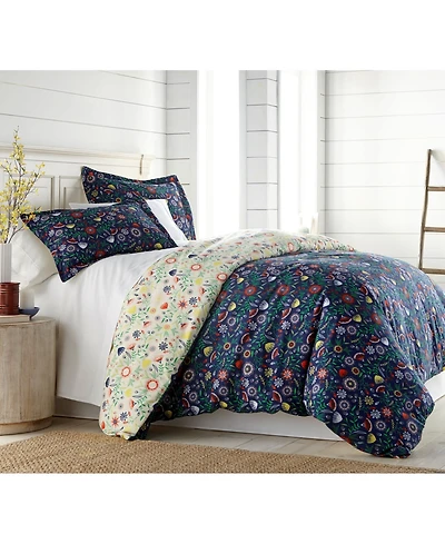 Southshore Fine Linens Boho Bloom Duvet Cover Set, Queen
