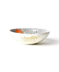 Coton Colors by Laura Johnson Chinese Zodiac Rooster Bowl