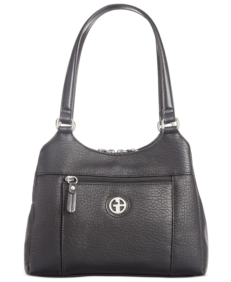 Giani Bernini Pebbled 4-Poster Tote, Exclusively at Macy's