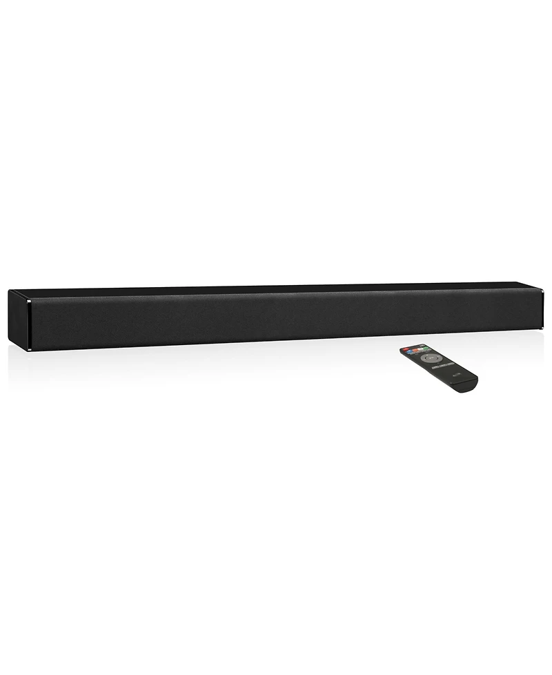 iLive 2-Channel 32-inch Soundbar with Bluetooth, Wall-Mountable, with Learning Remote and Subwoofer Output, ITB196B