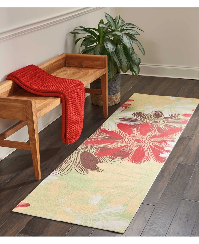 Long Street Looms Backyard BAC022 2'3" x 8' Runner Rug