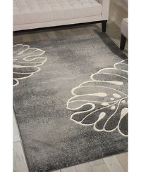 Long Street Looms Samuel SAM04 Gray 7'10" x 10'6" Area Rug