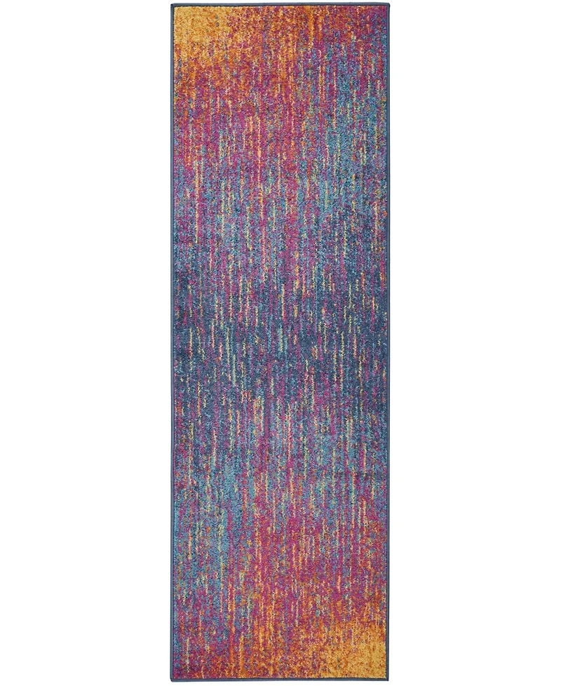 Long Street Looms Zeal ZEA09 Multi 1'10" x 6' Runner Rug