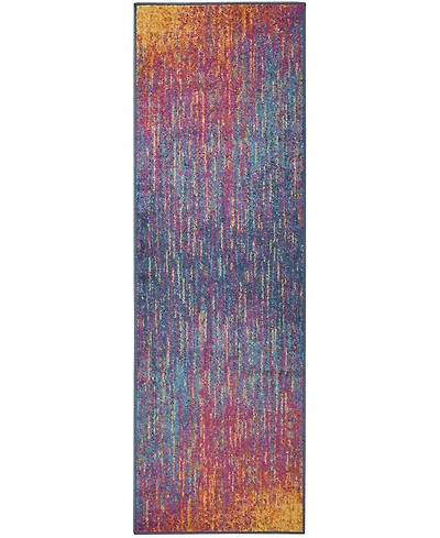Long Street Looms Zeal ZEA09 Multi 1'10" x 6' Runner Rug