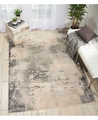 Long Street Looms Samuel SAM13 Ivory 9'3" x 12'9" Area Rug
