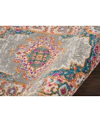 Long Street Looms Zeal ZEA03 Gray 1'10" x 2'10" Area Rug