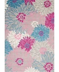 Long Street Looms Zeal ZEA17 6'7" x 9'6" Area Rug