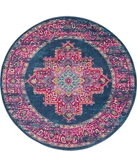 Long Street Looms Zeal ZEA03 4' Round Area Rug