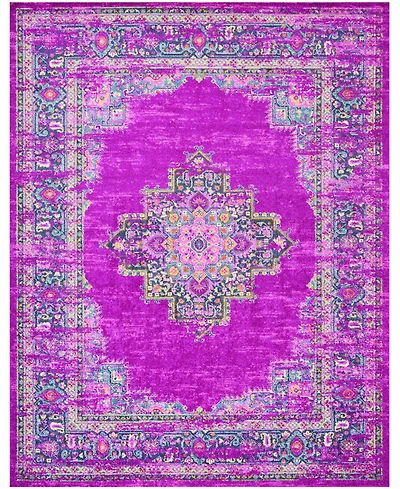 Long Street Looms Zeal ZEA03 Fuchsia 9' x 12' Area Rug