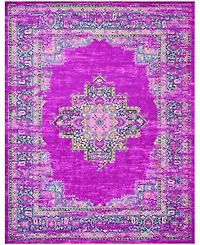 Long Street Looms Zeal ZEA03 Fuchsia 9' x 12' Area Rug