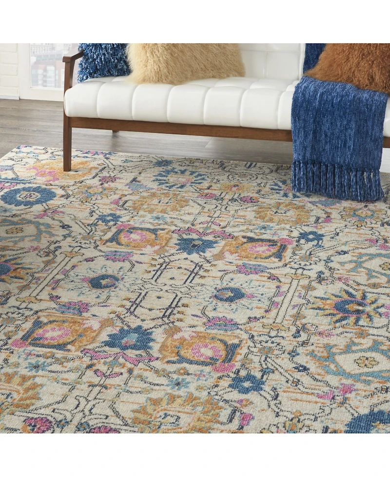 Long Street Looms Zeal ZEA01 6'7" x 9'6" Area Rug