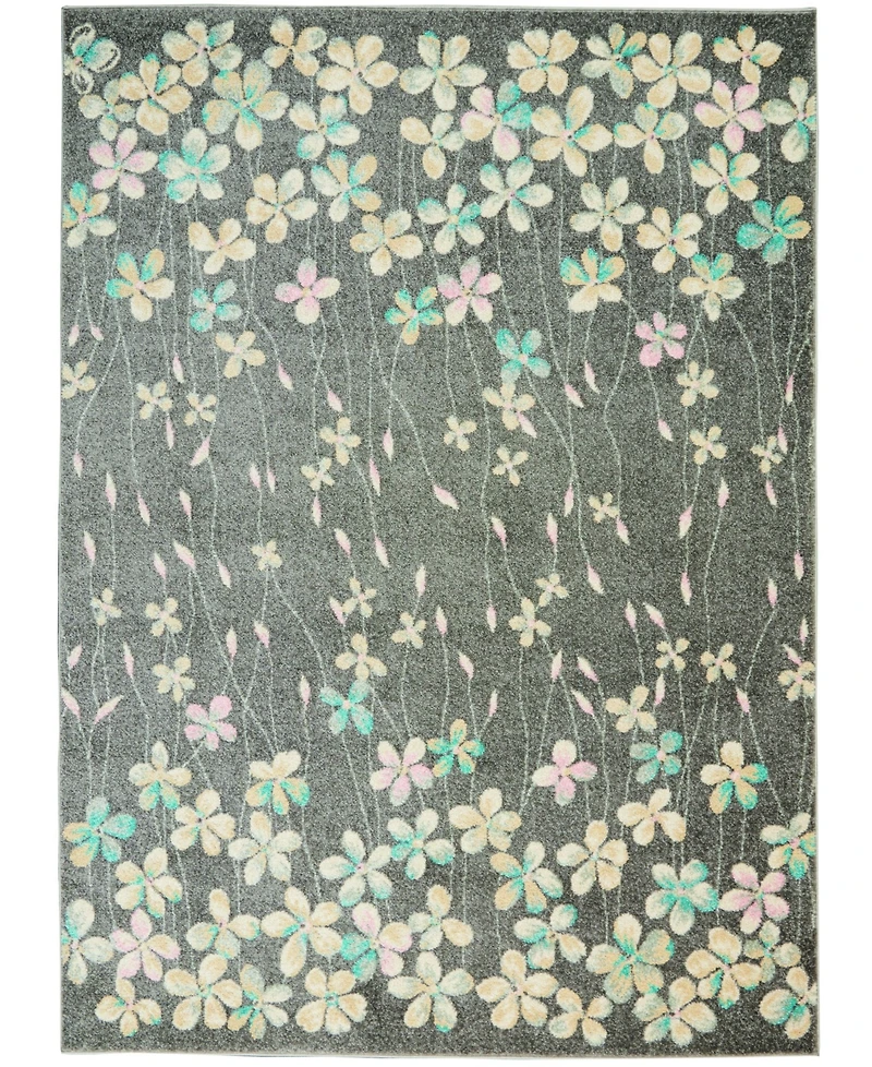 Long Street Looms Peace PEA04 5'3" x 7'3" Area Rug